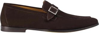 Doucal's Mocassino - Heren - Loafers - Bruin - 42 1/2 EU - Su&egrave;de - Schoenen