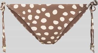 Barts Bikini-Slip mit seitlicher Schn&uuml;rung Modell Dauna in Mittelbraun, Gr&ouml;&szlig;e 38
