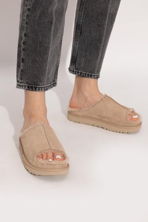 UGG Slides W GREENPORT SLIDE, Womens, Beige