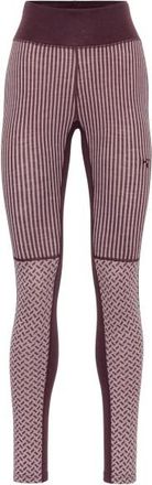 Kari Traa Smekker High Waist Pants Merinounterw&auml;sche f&uuml;r Damen | braun