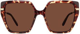 Priv&eacute; Revaux CALL BACK/S Polarized 086/SP Womens Sunglasses Tortoiseshell Size 55