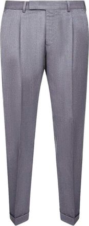 Pantaloni Torino Rebel Broeken - Heren - Nette broeken - Grijs - 2XL - Leer - Broeken