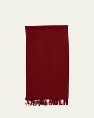 Loro Piana Mens Grande Unita Cashmere Scarf