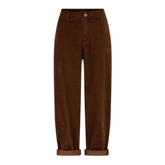 C.Ro Broeken, Dames, Bruin, 3Xl, Wide Broeken