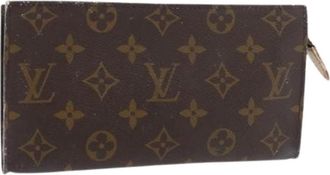 Louis Vuitton Pre-owned Wallets, female, Brown, Size: ONE SIZE Pre-owned Accessory Pouch