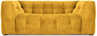 BLOOMINGLOFT 2-Sitzer Designsofa Vesta mit Samtbezug