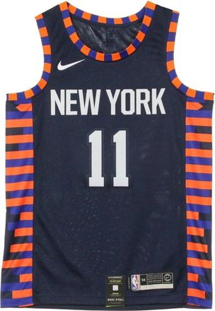 Nike Basketbal Swingman Jersey City Edition - Heren - Fitness - Blauw - M - Fitness