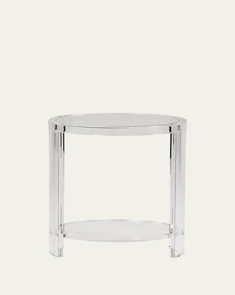 Interlude Home Marcel Acrylic Side Table