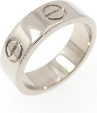 Cartier Love White Gold (18K) Band Ring (Pre-Owned)