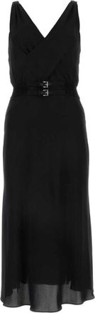 Prada Black stretch viscose dress
