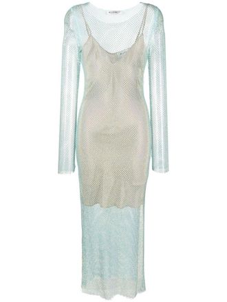 Blugirl Jurk met lange mouwen - Blauw