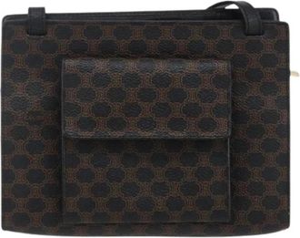 Celine Pre-owned Canvas Schoudertas - Dames - Vintage Schoudertas - Zwart - ONE Size - Vintage