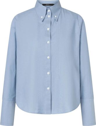 Windsor Db 812H Shirt - Dames - Overhemden - Blauw - XL - Overhemden
