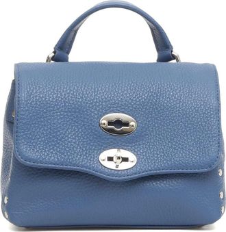Zanellato Handbags, female, Blue, Size: ONE SIZE Postina Baby Daily