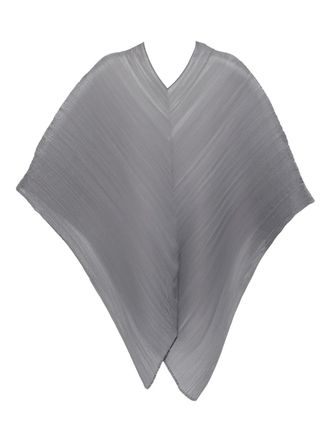 Pleats Please Issey Miyake pleated scarf - Grey