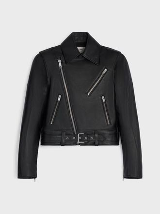 Celine Giacca biker in pelle