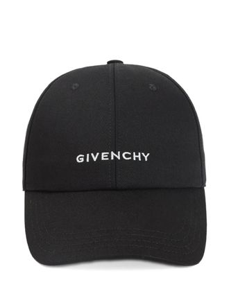 Givenchy logo-embroidered baseball cap - Black