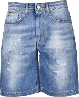 Takeshy Kurosawa Denim Bermuda Shorts with Classic Five-Pocket Design