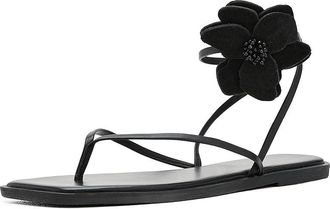 Free People Mismatch Magnolia Sandals Womens Sandals Black Tide Leather : EU 37.5 (US Womens 7.5) M