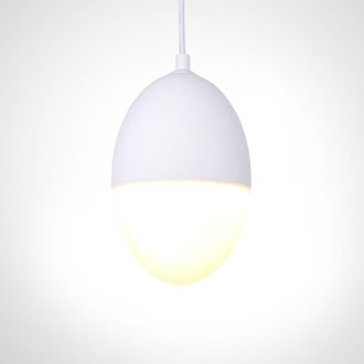 Paco Home Paco Home - Luminaria Suspendida, E27, L&aacute;mpara Para Sal&oacute;n, Comedor Y Cocina De Altura Ajustable Yeso Blanco, Sin Bombillas