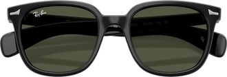 Ray-Ban Brunel II Zonnebril - unisex - Zonnebrillen - Zwart - 53 MM - Accessoires