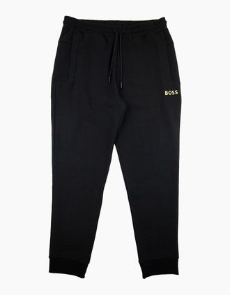 HUGO BOSS Mens Hugo Boss Hadiko 1 Metallic Logo Bottoms Black 001 - Size: 44/Regular