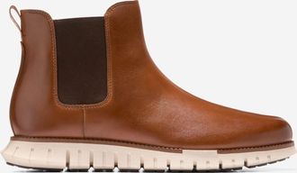 Cole Haan Mens Zer&oslash;grand Remastered Waterproof Chelsea Boots - Brown Size 10.5
