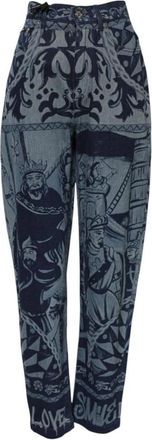 Dolce & Gabbana Dames, Jeans, Blauw, Maat: 3XS Denim