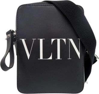 Valentino Pre-owned Cross Body Bags, female, Black, Size: ONE SIZE Pre-owned Crossbody Bag
