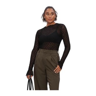 Ibana Taola Longsleeve - Dames - Tops - Zwart - Maat: XL