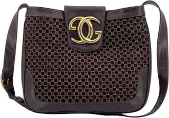 Gucci Pre-owned Cross Body Bags, female, Brown, Size: ONE SIZE Pre-owned Vintage Cross Body Bag