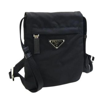 Prada Pre-owned Vintage Pochette Shoulder Bag - unisex - Prada Vintage - Vintage Cross Body Bags - Black - ONE SIZE - Pre-owned