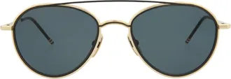 Thom Browne Aviator-Style Metal Sunglasses