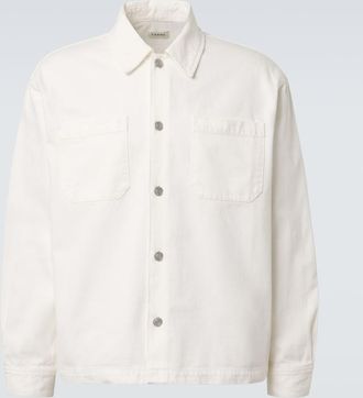 Frame Denim Cotton-blend overshirt