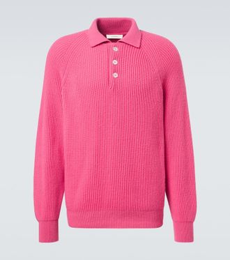 Umit Benan Diana cashmere polo sweater