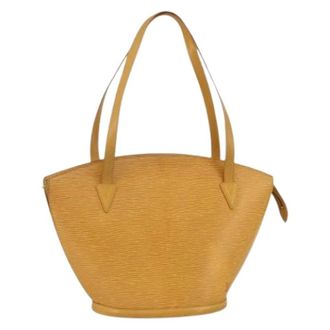 Louis Vuitton Pre-owned Shoulder Bags, female, Yellow, Size: ONE SIZE Pre-owned Vintage Epi Shoulder Bag