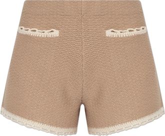 Poss&eacute; Willow Shorts - Dames - Bermuda - Beige - M - Korte Broeken