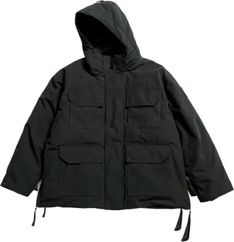 Canada Goose hooded pocket jacket - men - Fabric - M - Black