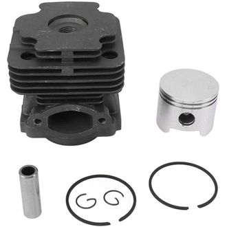OEM Kit De Reparaci&oacute;n De Pist&oacute;n Y Cilindro De 45 Mm Para Motosierras - Compatible Con Oleo-mac 753 753t Efco 8530 --crezuo