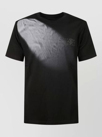 Maison Margiela graphic spray print crew neck t shirt