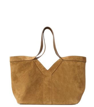 Saint Laurent Brown Y Small Tote