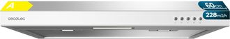 Cecotec Cecotec Campana Extractora Convencional 60 Cm Bolero Flux Cm 602100 White A. Acabado Pintado Blanco, Succi&oacute;n 228 M&sup3;/h