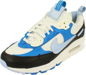 Nike Womens Air Max 90 Futura Running Trainers - White - Size UK 4.5