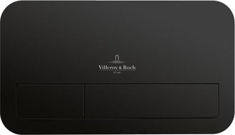 Villeroy & Boch Viconnect bedieningsplaat 253x145mm black matt