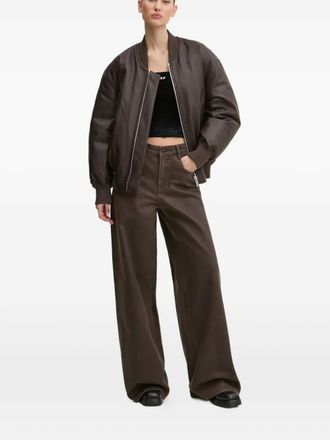 Miss Sixty Jeans met logopatch - Bruin