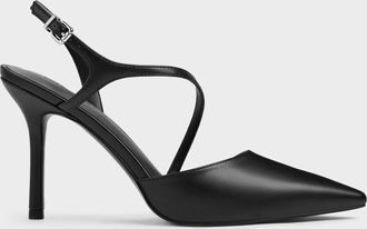 Charles & Keith Cordelia Pointed Slingback Pumps