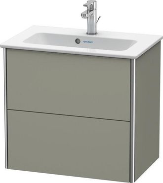 Duravit Duravit - Xsquare Mueble De Pared Compacto 61,0x38,8 Cm, 2 Cajones