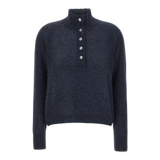 Gran Sasso Dames, Truien, Blauw, Maat: M
