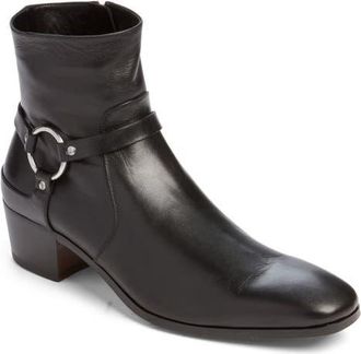 Tom Ford Clint Harness Boot in Naa Black at Nordstrom, Size 43