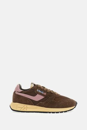 Autry Reelwind Low Nylon Suede Sneakers